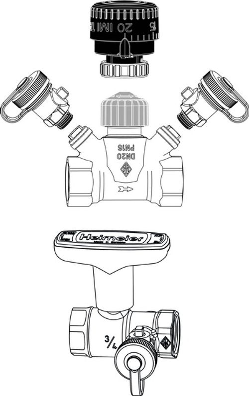 IMI-Hydronic-Engineering-IMI-TA-Strangventil-TA-Multi-Set-2-DN-15-Handrad-Entleerung-Globo-H-Rotguss-5850-02-800 gallery number 1